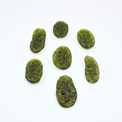 Authentic Raw Moldavite Crystal from Czech Republic, Healing Transformation Stone for Jewelry, Spiritual Growth & Energy Crystal (Set of 5 Piece) - Image 2