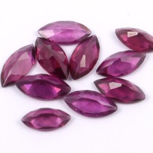 Marquise Rhodolite Garnet Cut 3x6 MM_Rhodolite Garnet Calibrated Size Cut_Natural Loose Gemstone Cut 20 Pc.