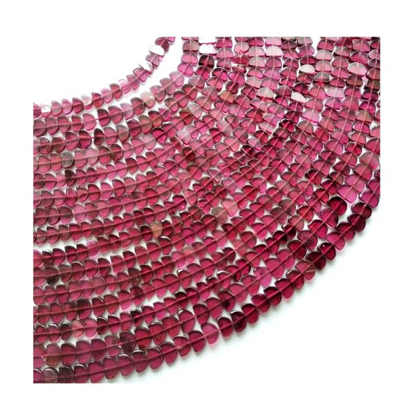 Natural Garnet Shape Beads_Handmade Loose Garnet Gemstone Fancy Shape Beads_Garnet January Birth Stone Size 4x6-3.5x5.5 MM 13"
