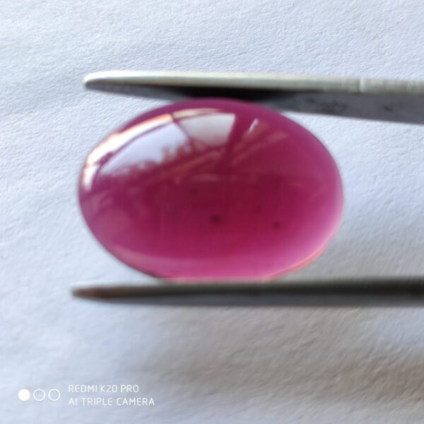Garnet Oval Shape Cabochon 9x11 MM, Garnet Gemstone Shape Cabochons, Garnet Handmade Loose Cabs 9 Pc - Image 2