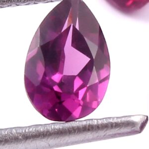 Rhodolite Garnet Faceted Pear shape Gemstone | size 5x4 mm (pack of 20 piece) | Natural Handmade Semi-precious Cut loose Gemstone