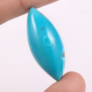 Natural Turquoise Cabochon, Marquise Shape Cab 4.5x9.5, 5x13, 5.5x14 mm | Natural Handmade Loose Gemstone cabs | Arizona Turquoise Cabochon