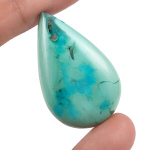 Turquoise Pear Cabochon | size 21x13.80 mm height 5.30 mm | Natural Handmade Loose Gemstone Cabs