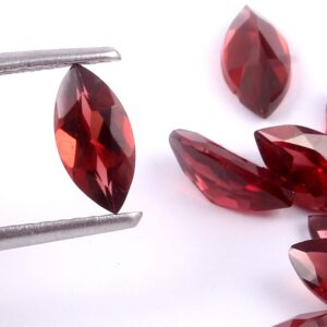 Mozambique Garnet Cut Marquise size 9x4.5 MM (pack of 6 piece)_Garnet Calibrated Faceted Cut Natural Handmade loose Gemstone_Semi-precious