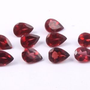 Natural Garnet Cut Pear size 4x3 MM (pack of 20 piece)_Garnet Calibrated Faceted Cut Natural Handmade loose Gemstone_Semi-precious