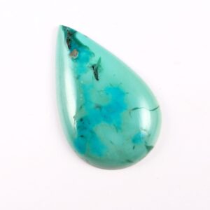 Arizona Turquoise Pear Cabochon, Top Quality Turquoise Pear Shape Cabochon, Turquoise Gemstone Loose Cabochon 35x22 mm height 4.90 mm