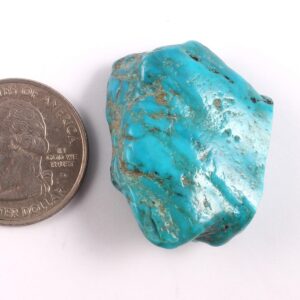 Natural Blue Turquoise Slice Rough, Turquoise Sleeping Beauty Rough, Turquoise Raw Stone Mineral, Turquoise Raw Material Rough 26x35 MM