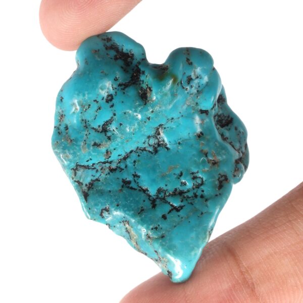 Natural Turquoise Sleeping Beauty Rough, Turquoise Raw Stone Mineral, Turquoise Gemstone Rock, Turquoise Raw Material Rough 42x30 MM - Image 2