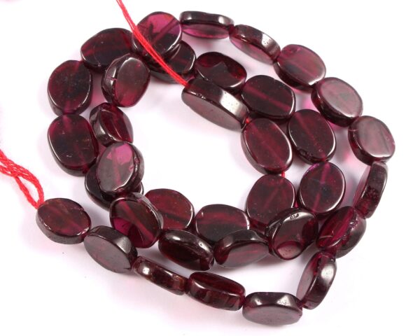 Garnet Oval shape Beads, Top Quality Natural Garnet Oval Shape Beads, Natural Garnet Gemstone Shape Beads 4x5.50-5x8.50 MM 13"