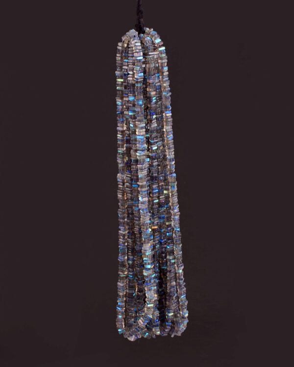 Natural Labradorite Beads, Top Quality Labradorite Square Shape Beads, Labradorite Heishi Beads, Gemstone Heishi Loose Beads 4.5-5 mm 16" - Image 3