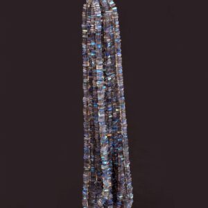 Natural Labradorite Heishi Beads, Labradorite Square Shape Heishi Beads, Top Quality Labradorite Gemstone Shape heishi Beads 6-7 MM 8"
