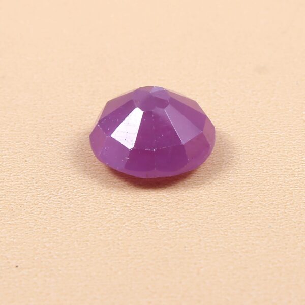 10 MM Round Shape Natural Ruby Gemstone Cuts, Ruby Loose Gemstone Cuts, Ruby Shape Loose Cut Stone 4 Pc - Image 3