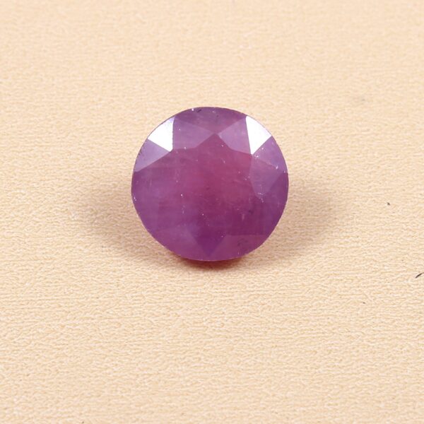 10 MM Round Shape Natural Ruby Gemstone Cuts, Ruby Loose Gemstone Cuts, Ruby Shape Loose Cut Stone 4 Pc