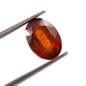 Natural Hessonite Cut, AAA Grade Hessonite Garnet Oval Shape Loose Cut Gemstone, Hessonite Garnet Gemstone Faceted Cuts 8x11.5 MM 1 Piece