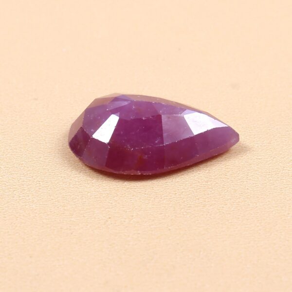 Ruby Loose Gemstone Cuts, Ruby Pear Shape Gemstone Cuts 8.5x11.5 MM, Natural Ruby Gemstone Loose Cuts 1 Piece - Image 3