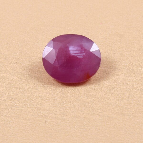 Natural Ruby Gemstone Cuts, AAA Grade Ruby Oval Shape Loose Cut Stone 9x11 MM, Ruby Gemstone Faceted Cuts 1 Piece