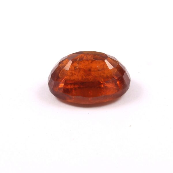 Natural Hessonite Cut, AAA Grade Hessonite Garnet Oval Shape Loose Cut Gemstone, Hessonite Garnet Gemstone Faceted Cuts 8x11.5 MM 1 Piece - Image 3