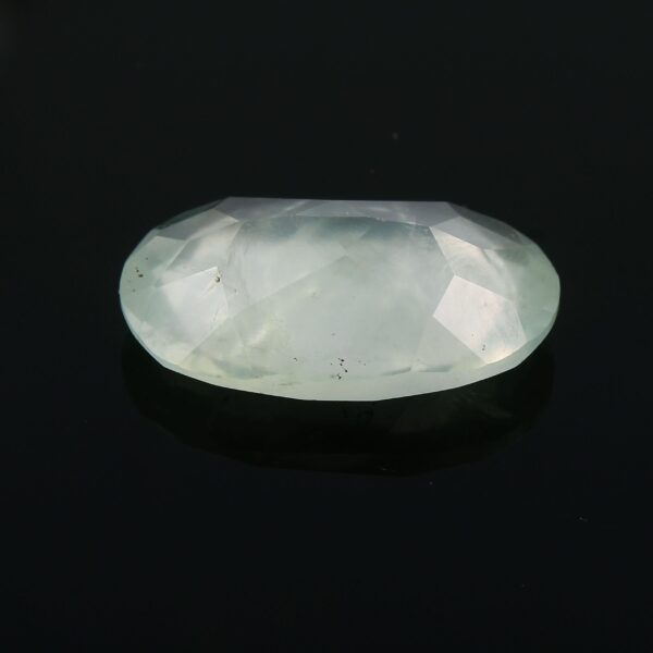 11x14 MM Oval Shape AAA Grade Prehnite Loose Cut Stone, Prehnite Loose Gemstone Cuts, Natural Prehnite Gemstone Faceted Cut Stone 1 Piece - Image 3