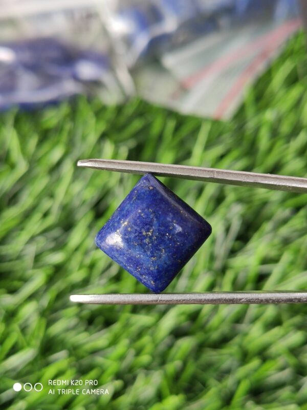 14 MM Square Shape Natural Blue Lapis Lazuli Cabochon, Lapis Lazuli Shape Cabochons, Lapis Gemstone Shape Cabochons 10 Piece - Image 5