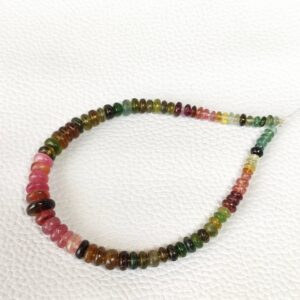 AAA Grade Tourmaline Beads, Natural Tourmaline Round Beads 4-6 MM, Tourmaline Gemstone Shape Loose Beads, Tourmaline Smooth Beads 7.5"