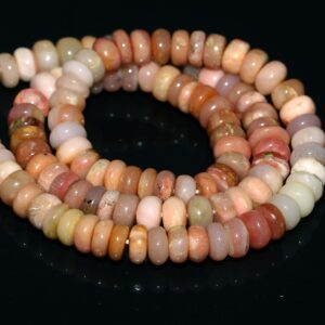 Opal Round Shape Beads, Pink Opal Shaded Beads, Pink Opal Gemstone Shape Beads, Pink Opal Shape Beads 5-6 MM, Pink Opal Loose Beads 8"