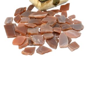 Red Moonstone Raw Rough, Red Moonstone Silk Shine Raw Rough, Gemstone Rocks, Red Moonstone Stone Rough Slice For Jewelry Making 100 Grams