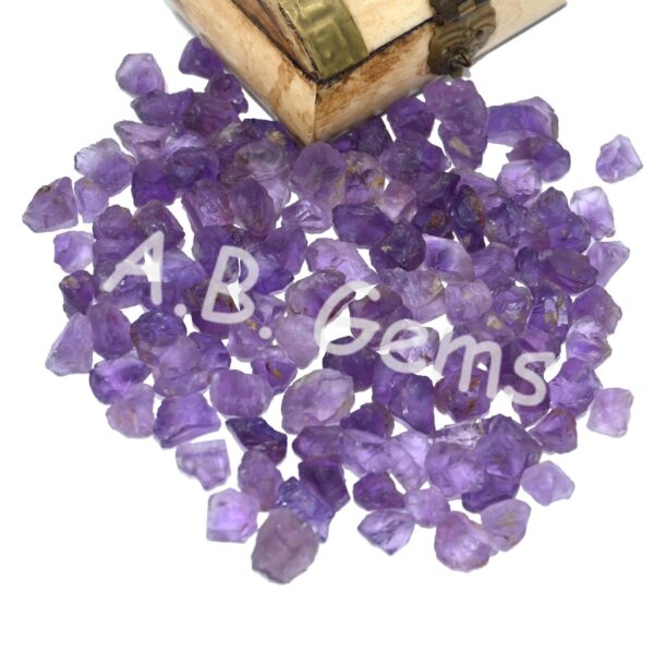 Amethyst Raw Rough, Gemstone Rocks, Amethyst Stone Rough, Natural Purple Amethyst Rough For Loose Gemstone & Jewelry Making 100 Grams - Image 2
