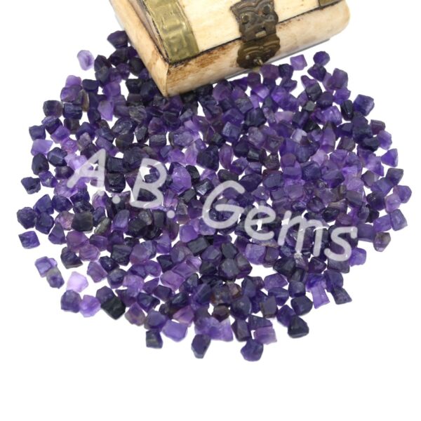 Amethyst Rough, Gemstone Raw Rough, Amethyst Rocks, Gemstone Rocks, Natural Purple Amethyst Rough For Jewelry Making 100 Grams - Image 2