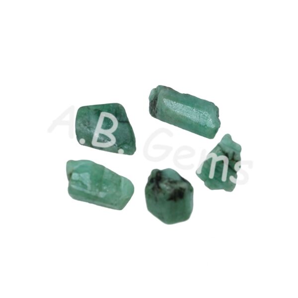 Emerald Stone Rough, Gemstone Raw Rough, Emerald Raw Material For Jewelry Making, Gemstone Rocks, Natural Emerald Rocks For Gift 60 Ct. - Image 3