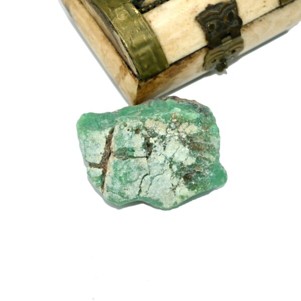 Chrysoprase Gemstone Rough, Gemstone Raw Rough, Chrysoprase Raw Rough, Chrysoprase Rocks, Jewelry Making Tools, Supply 56 Grams - Image 2