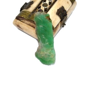Chrysoprase Rocks, Gemstone Raw Rough, Chrysoprase Raw Rough, Chrysoprase Stone Rough For Jewelry Tools And Supply, Rough For Gift 18 Grams