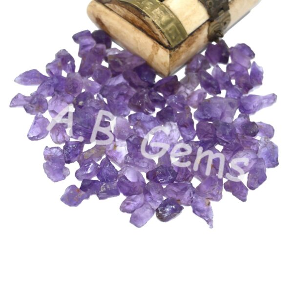 Amethyst Stone Rough, Purple Amethyst Rocks, Gemstone Raw Rough, Amethyst Raw Rough, Gemstone Rocks For Jewelry & Gems Making 100 Grams - Image 3