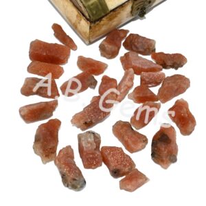 Sunstone Raw Rough, Natural Gemstone Raw Rough, Sunstone Rough Stone, Chips For Jewelry Making, Raw Material Rough For Gift 50 Grams