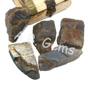 Black Moonstone Raw Rough, Gemstone Rough, Golden Shine Black Moonstone Rocks, Gemstone Rocks, Raw Material Rough 225 Grams