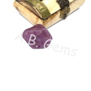 Natural Ruby Raw Rough, Gemstone Rocks, Minerals, Ruby Star Rough, Silk Ruby Stone Rough For Jewelry Making, Gemstone Raw Material 135 Ct.