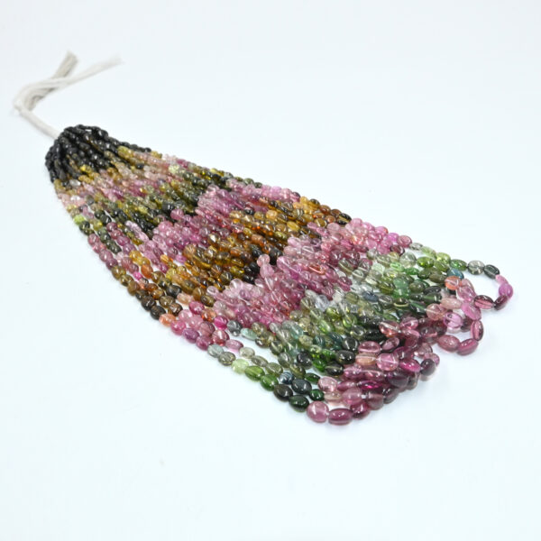 Natural Tourmaline Beads Strand 16 Inch