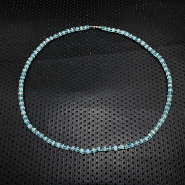 Handmade triple gemstone necklace with moonstone