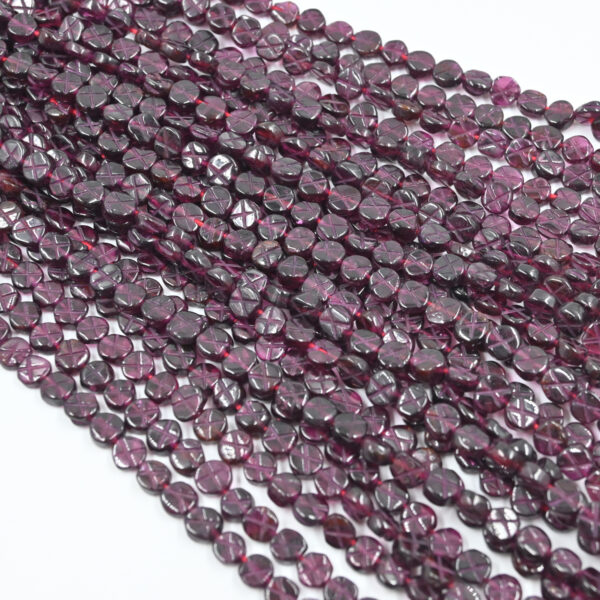 faith beads garnet, cross shape bead garnet, boho gemstone beads, diy gemstone craft, round red gemstone beads