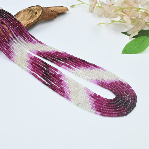 Layered red necklace for traditional wear