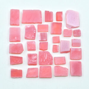 Pink Opal Rough Beads 10-15mm – Natural Row
