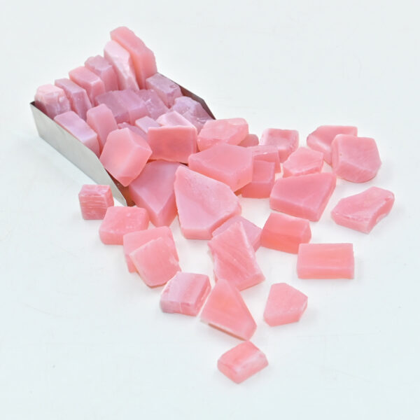 Chunky Pink Opal Row – 15-25mm Rough Beads
