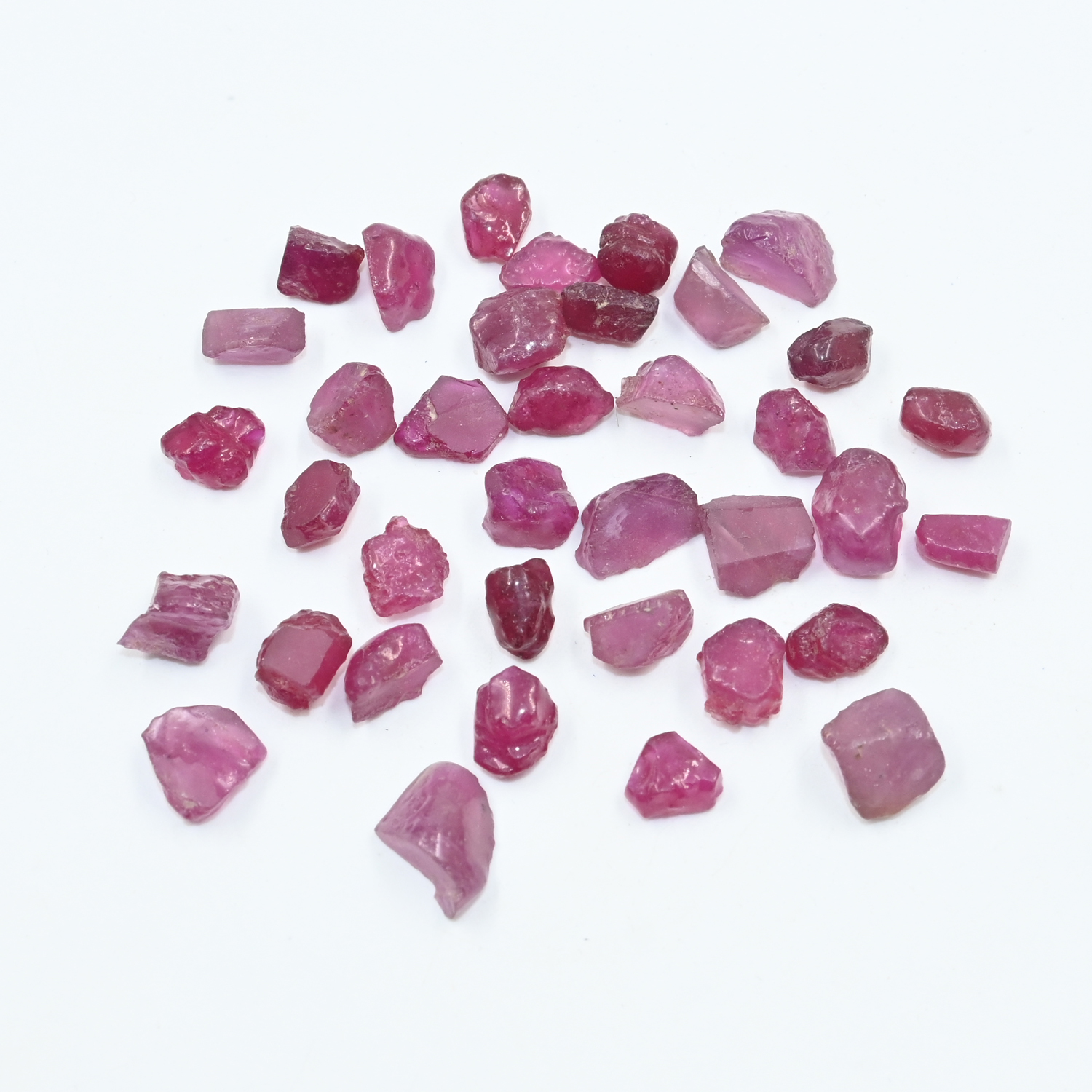 Dark Ruby Irregular Shape Stones