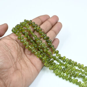 7" Vesuvianite Drop Beads – For Necklaces & More