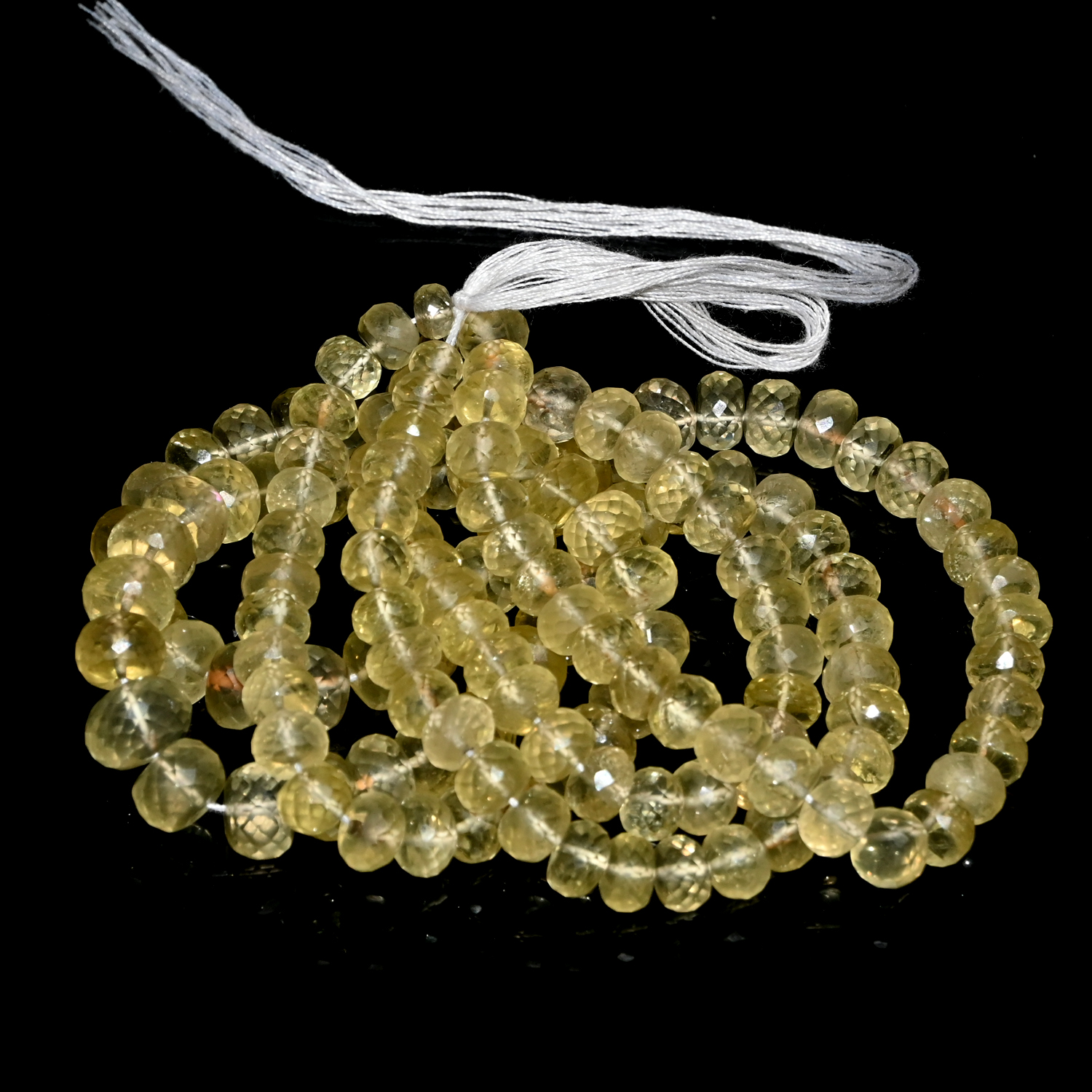 7–9mm Lemon Quartz Beads – Handmade Jewelry Supply