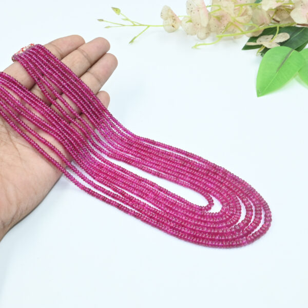 Glossy Red Beaded Fashion Necklace