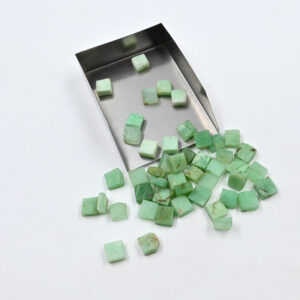 Natural Chrysoprase Raw Square 8mm