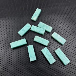 Rough Amazonite Slice Beads Natural Gemstone
