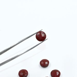Red Jasper Faceted Briolette Loose Gemstone for Jewelry Making, Boho Briolette, Healing Stone,