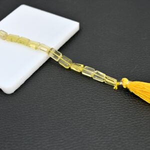 Natural Lemon Quartz Faceted Flat Nugget Beads, Yellow Lemon uneven Briolette Beads, Lemon Quartz Gemstone Fancy Bead For Jewelry