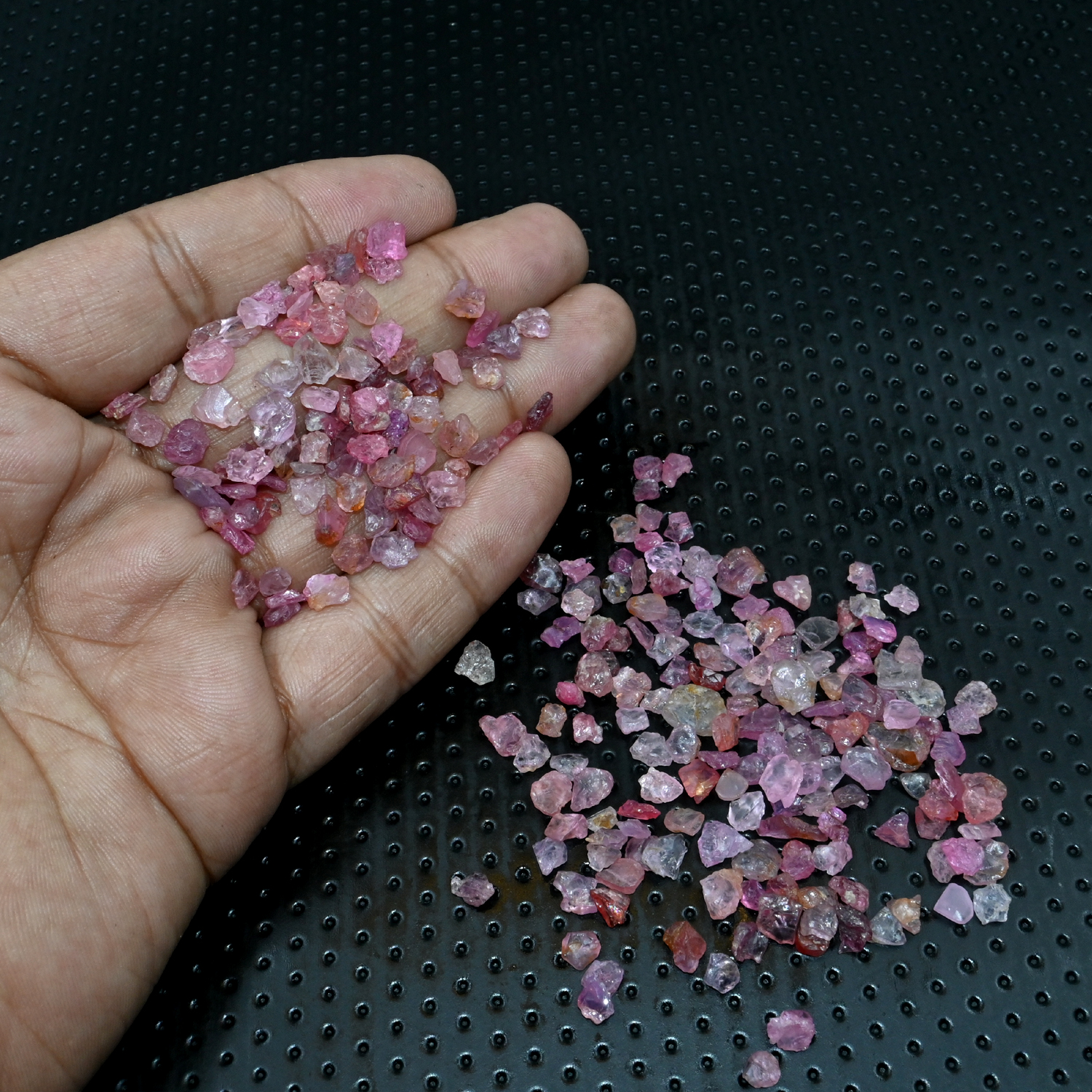 Natural Pink Sapphire Rough Gemstone, Jewelry Making